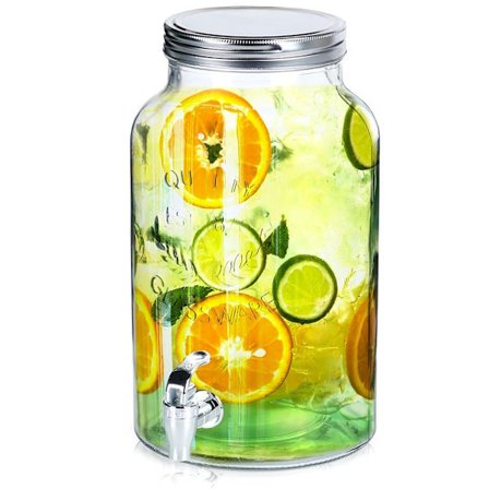 Juomasäiliö hanalla - Täydellinen limonadiin ja kokkiin