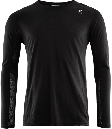 Aclima M's Lightwool Sportshirt Jet Black