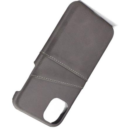 Smidigt Skal med Kortfack - iPhone 12 Pro Max Grå