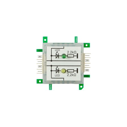 ALLNET Brick?R?knowledge Dual GPIO-Monitoring LED 3mm - mit Masse