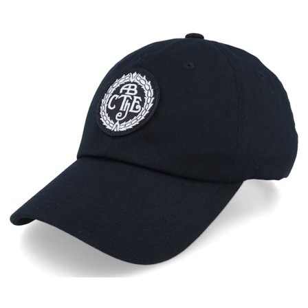 CTH Ericson - Negro unconstructed Gorra - Logo Baseball Cap Organic Black Dad Cap @ Hatstore