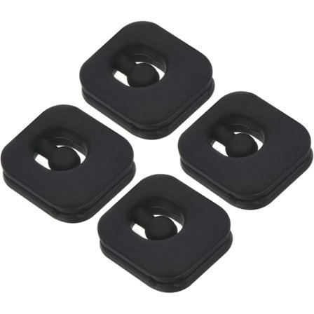 Tennis Vibrationsdæmper Firkantet Silikone Støddæmper Ketsjer Strengdæmpning til Tennisketsjer