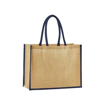 Westford Mill Classic Starched Jute Tote Bag One Size Natural/B