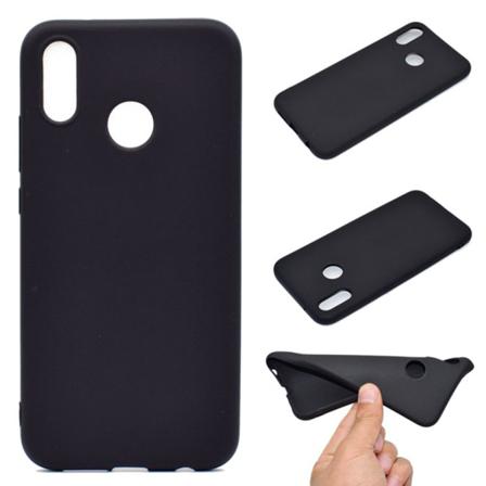 Stilrent Matt Silikonskal - Huawei P20 Lite Nkobee Svart