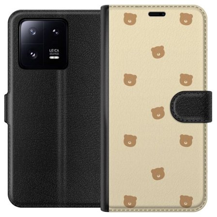 Plånboksfodral till Xiaomi 13 Pro med Björnmönster