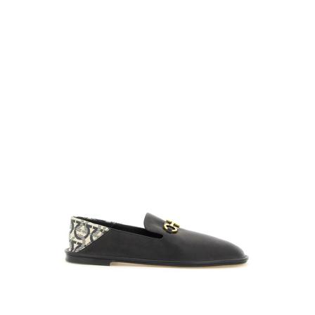 Salvatore Ferragamo, nomadic stories mocassins Czarny, Kobieta, Rozmiar: 35 1/2 EU
