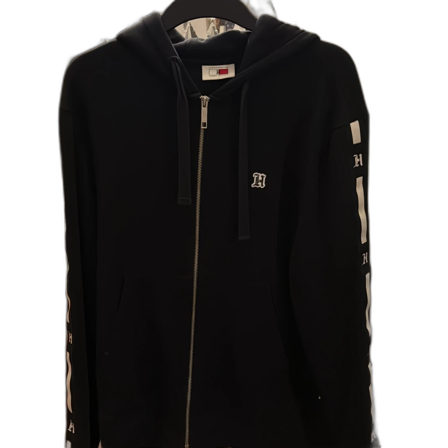 Svart hoodie Tommy Hilfiger x Lewis Hamilton