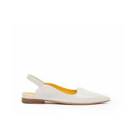 Mara Bini Chanel Sandaler Hvid, Dame Sandaler, Størrelse: 36 EU