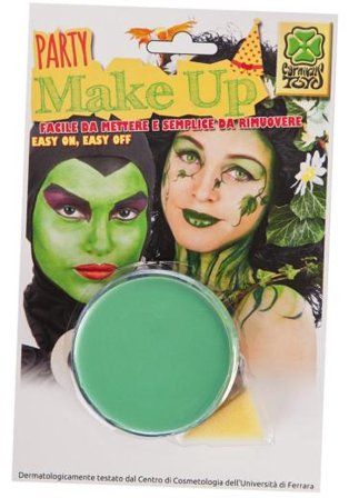 Carnival Toys 7364: Vasetto Fondotinta Verde Gr.10 Ca.