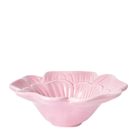 Åhléns Home Skål i porslin VALLMO 16 cm Skålar Rosa ONESIZE