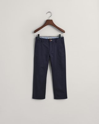 GANT - Chinos til barn i regular fit marine