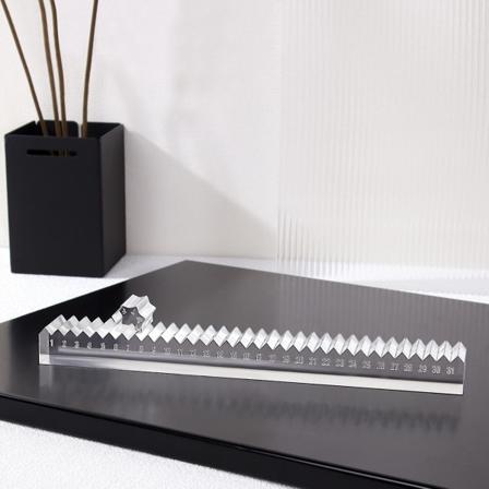 31 Dagers Ukekalender Støpeform Epoksy Silikonform Bordkalender Hjemmedekor