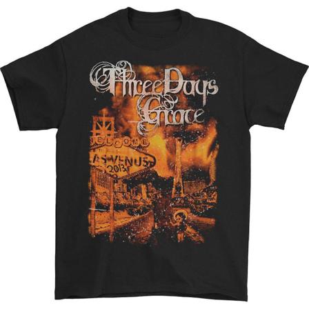 Three Days Grace Välkommen till Las Venus 2013 Tour T-shirt L