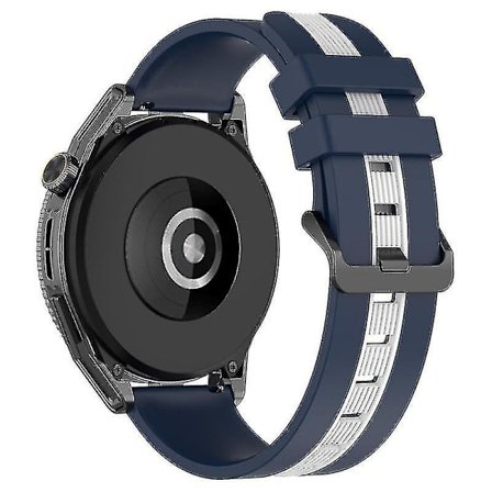 Sportband för Huawei Watch GT 3 SE/Watch GT, Dubbel 22mm klockarmband Andningsbart Mjukt Silikonarmband