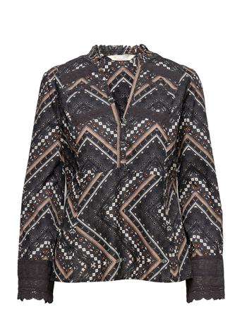 Jessie Blouse Black ODD MOLLY