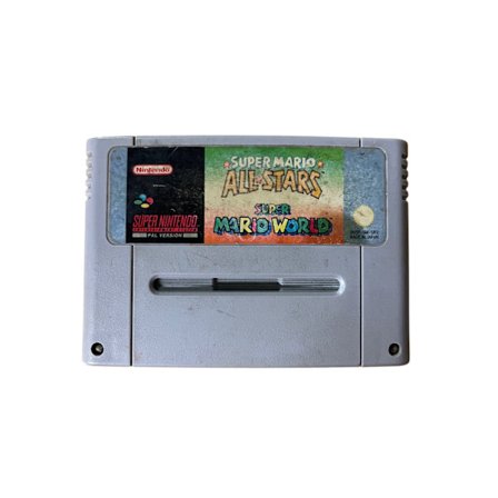 Super Mario All Stars + Super Mario World - Dålig Etikett