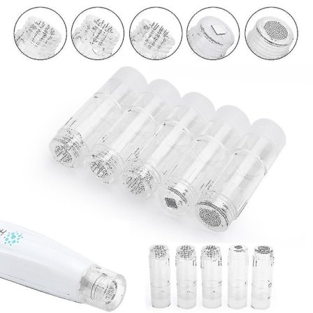 Hydra Pen H2 Nålepatroner 12pin Nano-hr Nano-hs Nåle til Hydra Pen Derma Pen Mikronål Rynke Hudpleje Værktøj 5stk Nano Kvadrat-YKY416