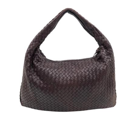 Bottega Veneta Vintage Pre-owned Læder skuldertasker Brun, Dame Vintage Tasker, Størrelse: ONE Size