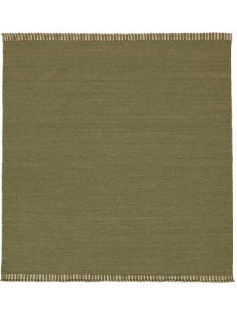 Large Visby Rug - Green 250X250 Wool, Scandinavian Style
