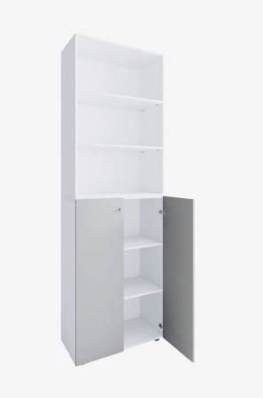 VCM - Vcm Kenkäkaappi Lona 2Xl saranaovet + hylly. - Monivärinen - Kenkäkaapit - - Homeroom