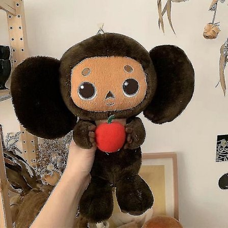 Cheburashka Apa Plush Leksak 30cm Sov Baby Leksaker För Barn Barn Present 2023 Ryssland Film