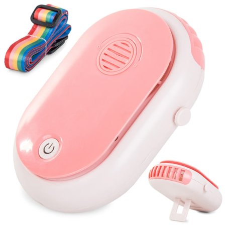 Halsvifte - Oppladbar vifte med nakkestropp