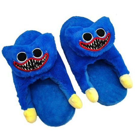 Adult's Poppy Playtime Sausage Strange Plush Slippers 29cm Long