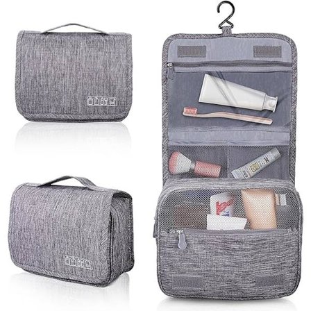 Toilettepose, Foldbar Stor Rejsetoilettepose til Mænd og Kvinder
