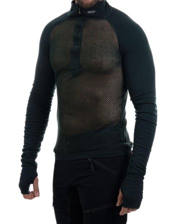 Brynje Arctic Zip Combatshirt Grønn