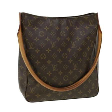Louis Vuitton Vintage, Pre-owned Looping Bag Bruin, Dames, Maat:ONE Size