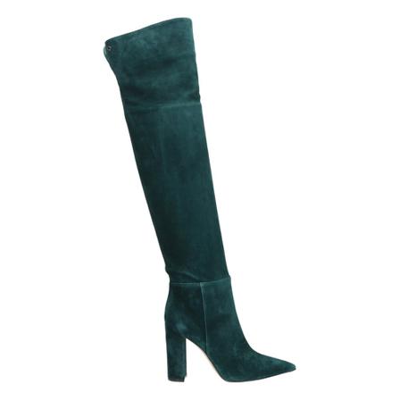 Gianvito Rossi, Over-knee Boots Groen, Dames, Maat:40 EU