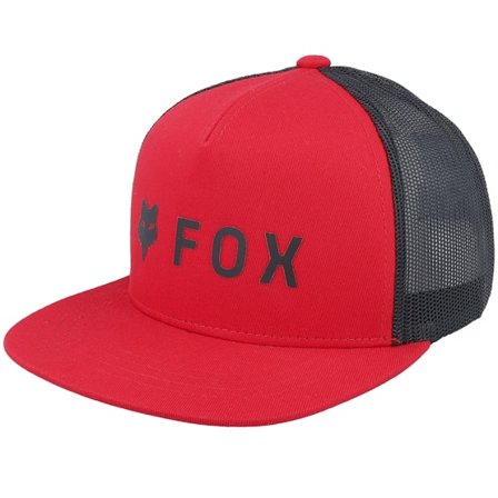 Fox - Rot trucker Cap - Kids Absolute Mesh Flame Red/Black Trucker @ Hatstore