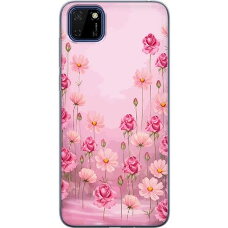 Yhteensopiva Puhelinkuori Huawei Y5p Petal Reverie Soft Blush