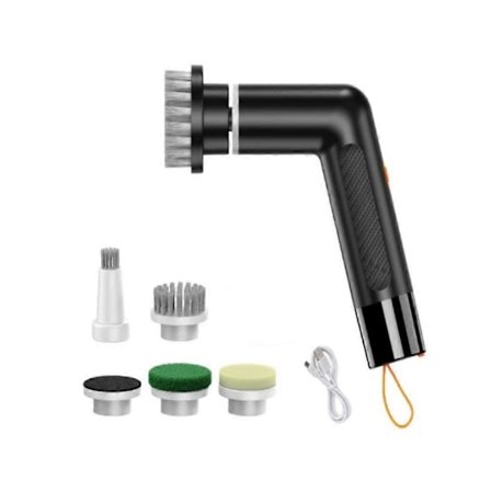 Pocket Pony Skrubbebørste, trådløs avtakbar bærbar håndholdt hestekraftskrubbebørste