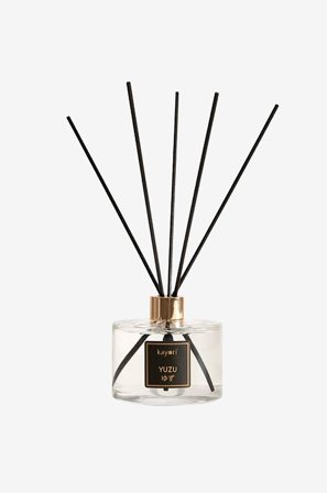 Kayori - Doftpinnar - 200ml - Yuzu - Transparent - Doftljus & doftpinnar - Från Homeroom
