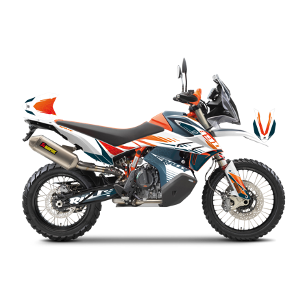 Kit Adesivi Protettivi Uniracing Rally - KTM 890 Adventure R Rally 2020-2022