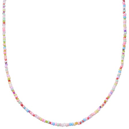 Amalfi | Collar de cuentas de cristal multicolor Candy para hombres - Collares de cuentas
