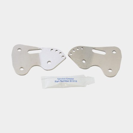 Ocean 0/1 låsplattor rostfri