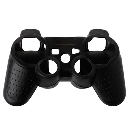 Anti-halk silikon för case för PS3-kontroller Skin Console Gamepad Joystick Cover Tillbehör