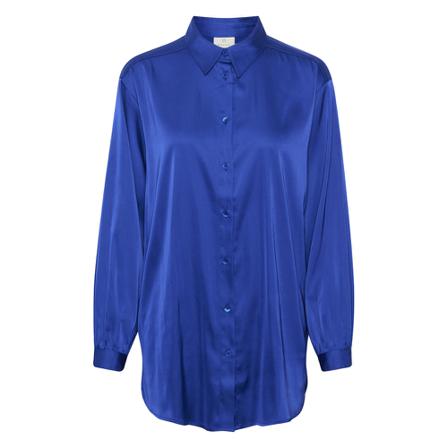 Kaffe - Skjortor - Blå - Dam - Storlek: 3xl, Dam, Storlek: 3XL