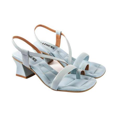 Carmens Flat Schoenen , Blauw , Dames , Maat: 39 EU