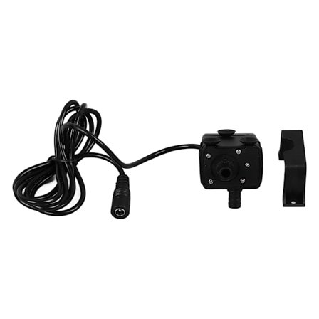 Liten Nedsänkbar Vattenpump Solcellsdriven DC-Batteridriven Cirkulerande Borstlös Minifontänpump för Akvarium