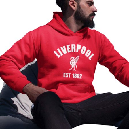 Liverpool hettegenser Trøye Sweatshirt 1892 t-skjorte Rød