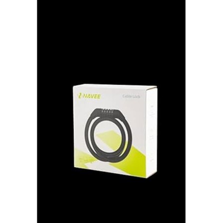 Hänglås - NAVEE - Navlock - Unisex - Svart - Metall