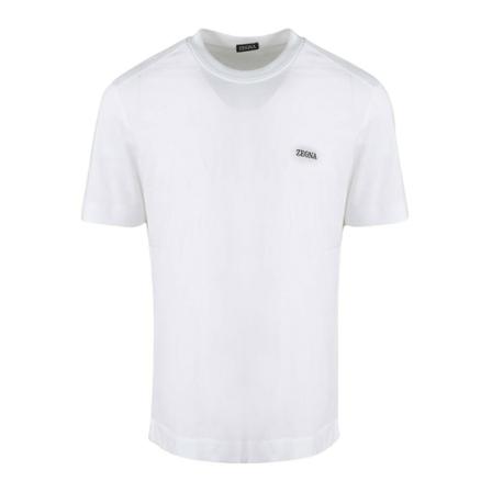 Z Zegna, T-Shirts Wit, Heren, Maat:M