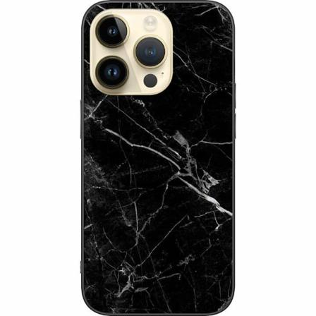 Apple Iphone 14 Pro Svart Skal Marmor