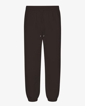 Organic Relaxed Sweatpants - Coffee Brown - Male - XS - Sustainable material - Ethical production