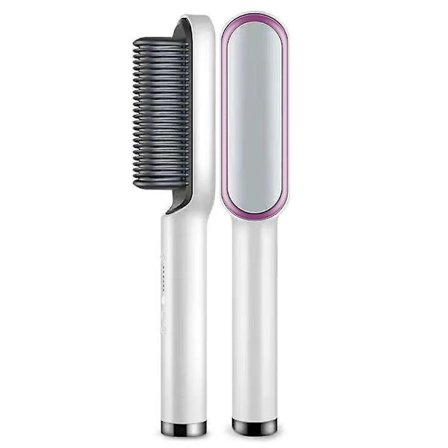 Negative Ion Electric Hair Straightener Comb Hot Flat Shaping Smooth Hair Brush