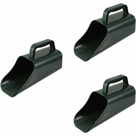 3 st plast smutsig trädgårdssked odlingssked odlingshink spade sil multifunktionell rusad krukväxt slitstark