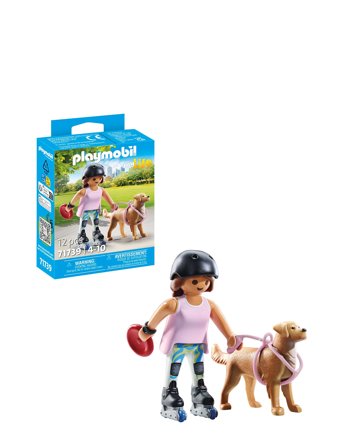 PLAYMOBIL Skater With Retriever - Multi/patterned - ONE SIZE